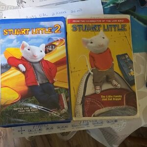 Stuart Little 2 and Stuart Little VHS Set